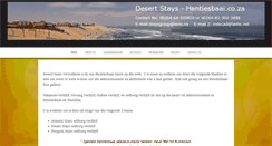 Desktop Screenshot of hentiesbaai.co.za